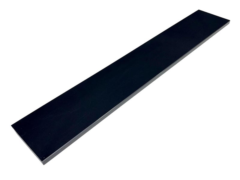 THRESHOLD Super Black Engineered Marble for Shower Curb, Bathroom Vanity Backsplash, Window Sill, Door Transitions (5" x 36") - Image 1